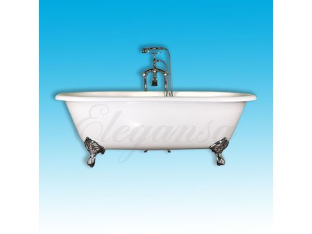 Чугунная ванна Elegansa Gretta chrome 170x75